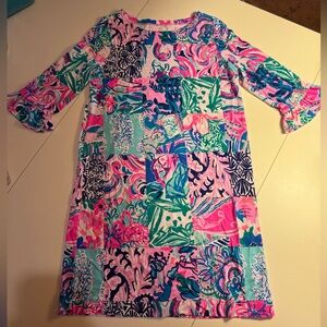 Lilly Pulitzer girl cotton dress